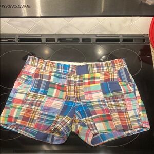 J. Crew Womens Madras City Fit Shorts